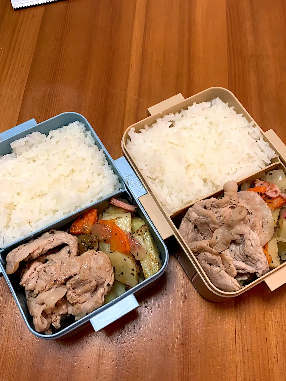 Snapdishの料理写真:水曜　ジャーマンポテト弁当　濃い味かもです|Mzkさん