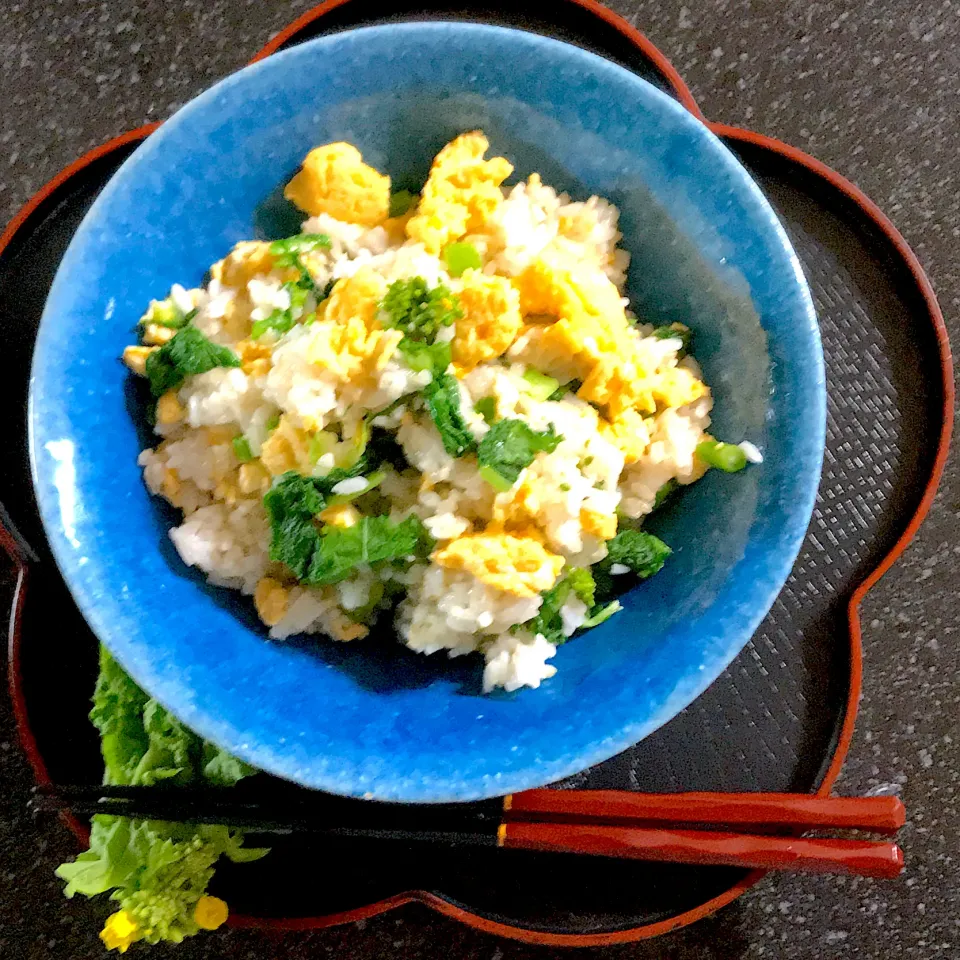 Snapdishの料理写真:アッチさんの料理 菜の花ごはん|シュトママさん