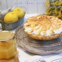 国産レモンで作る🍋レモンカードでレモンメレンゲパイ🍋🥧