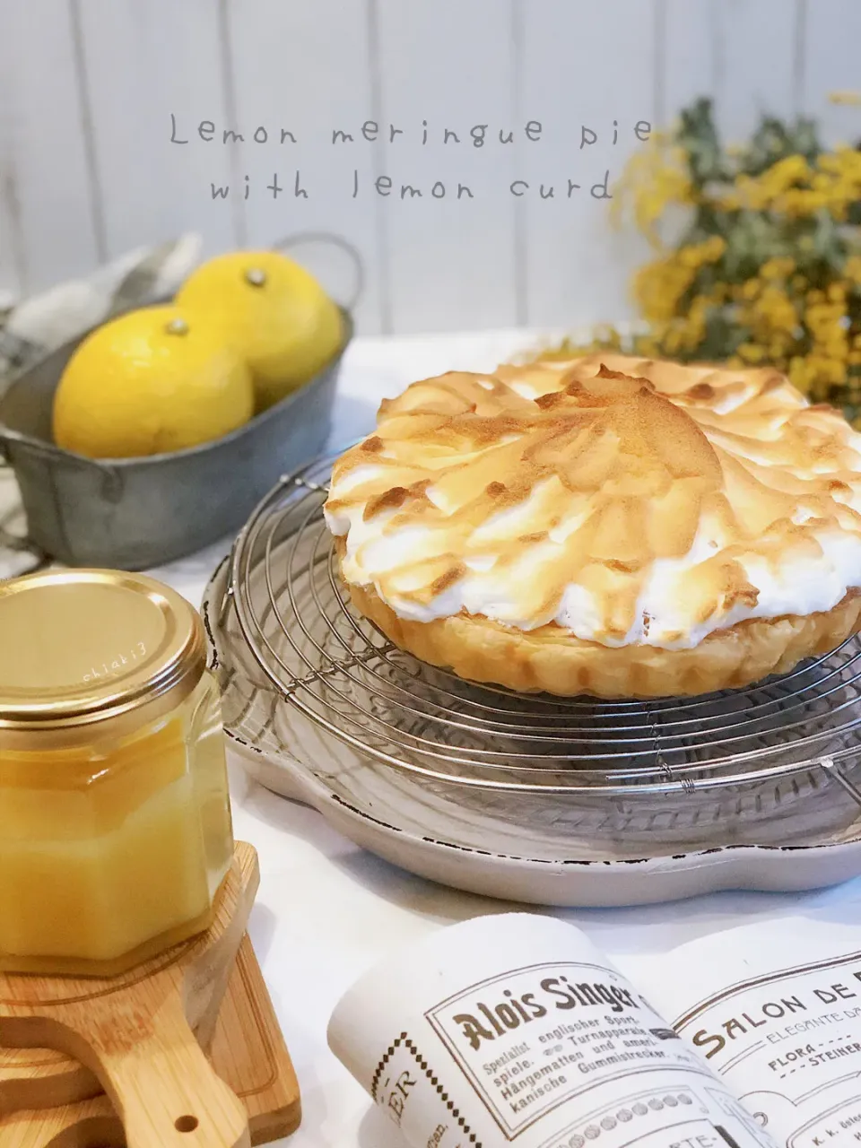 Snapdishの料理写真:国産レモンで作る🍋レモンカードでレモンメレンゲパイ🍋🥧|chiaki3（平川ちあき）さん