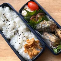 鰯の味噌煮 弁当|弁当 備忘録さん