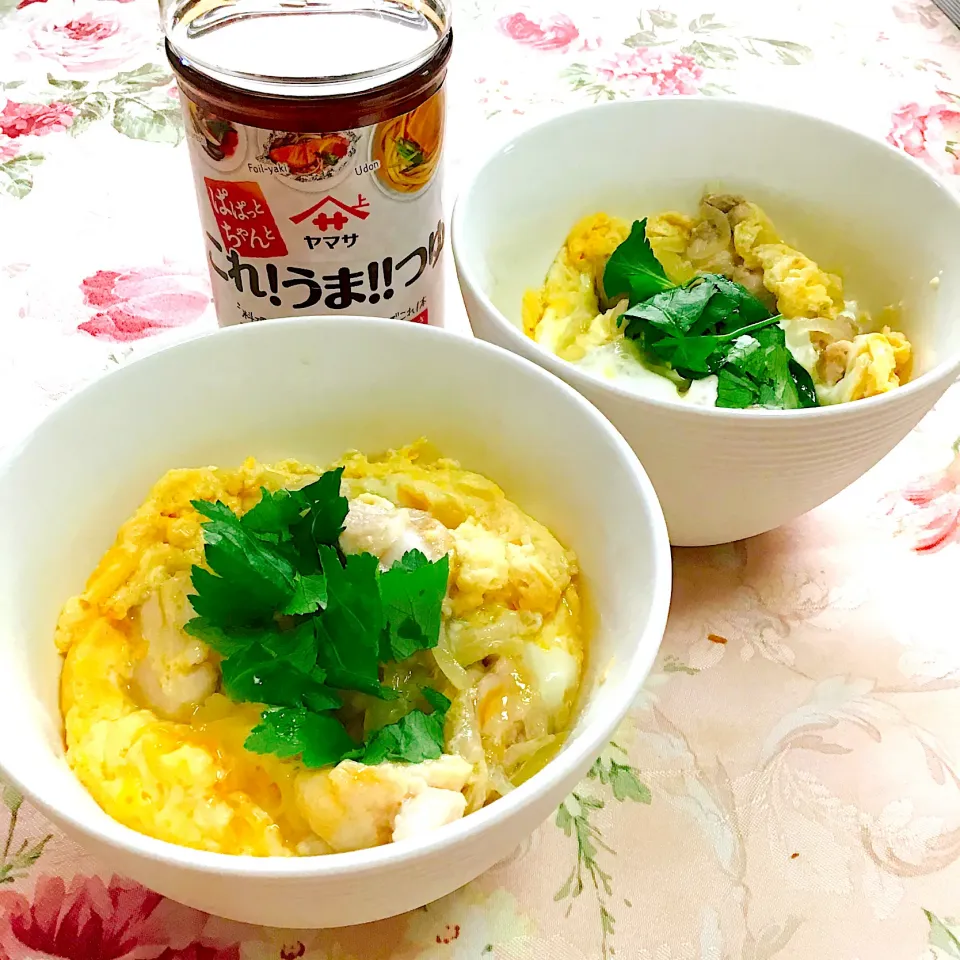 仕上がり綺麗！「これうまつゆde親子丼」❤︎|夢ーテルさん