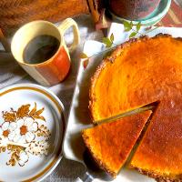 パンプキンプリンタルト♪