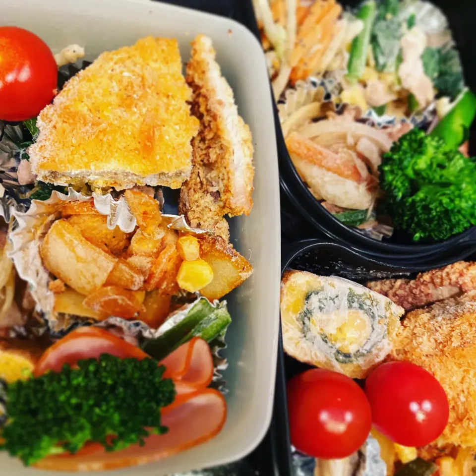 Snapdishの料理写真:今日のお弁当|kenji kojimaさん