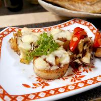 長芋のにんにくチーズ焼き♡