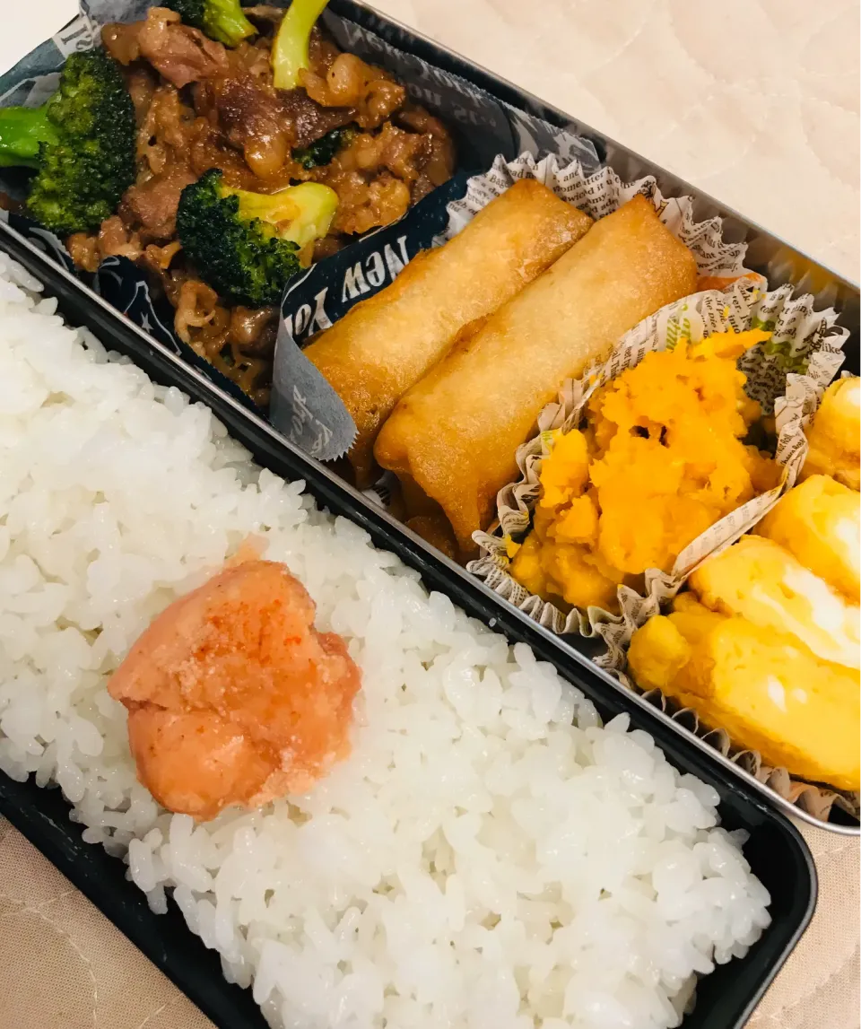 Snapdishの料理写真:高校生長男のお弁当🍱|だまさん