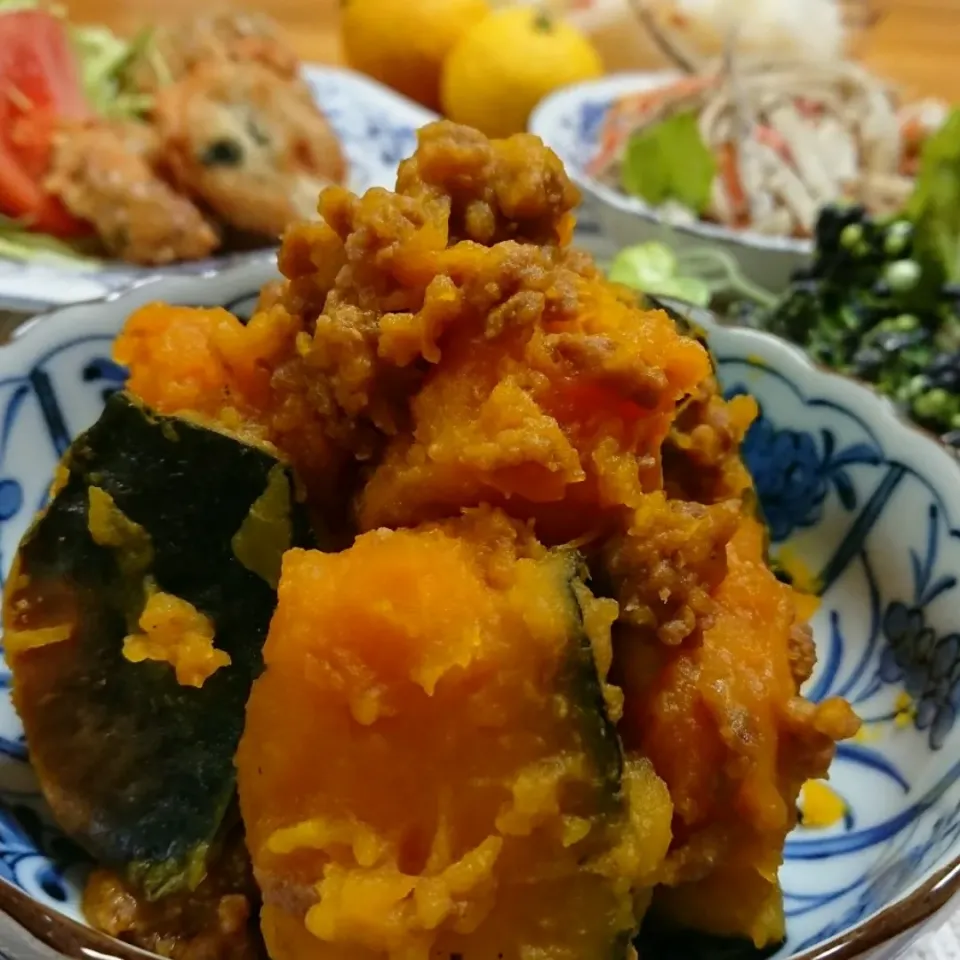 Snapdishの料理写真:これ！うま！つゆ！でカボチャの煮物|とまと🍅さん