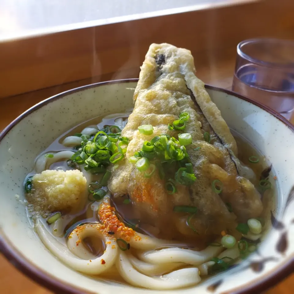 Snapdishの料理写真:朝うどん|kazuko pさん