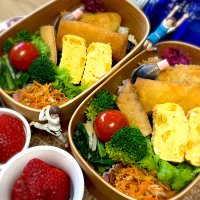 今日の夫婦弁⁽⁽ ◟(灬 ˊωˋ 灬)◞ ⁾⁾💕