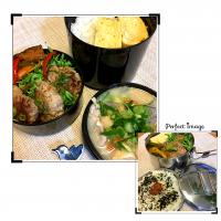 今日の相棒と私のお弁当❤