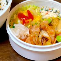 🌸 お弁当 ☺︎ ささみの味噌漬け焼き 🌸