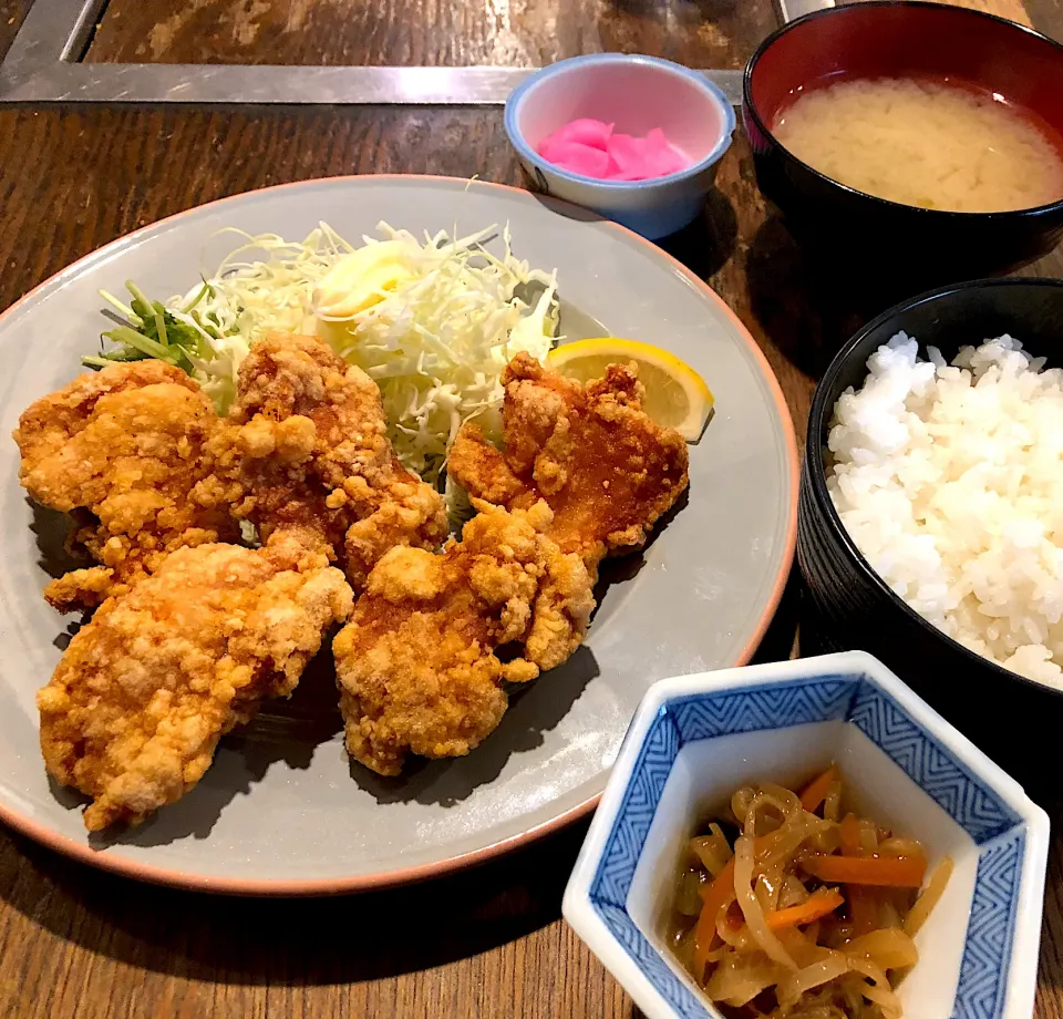 日替り定食　若鳥唐揚|ゆうじ.さん