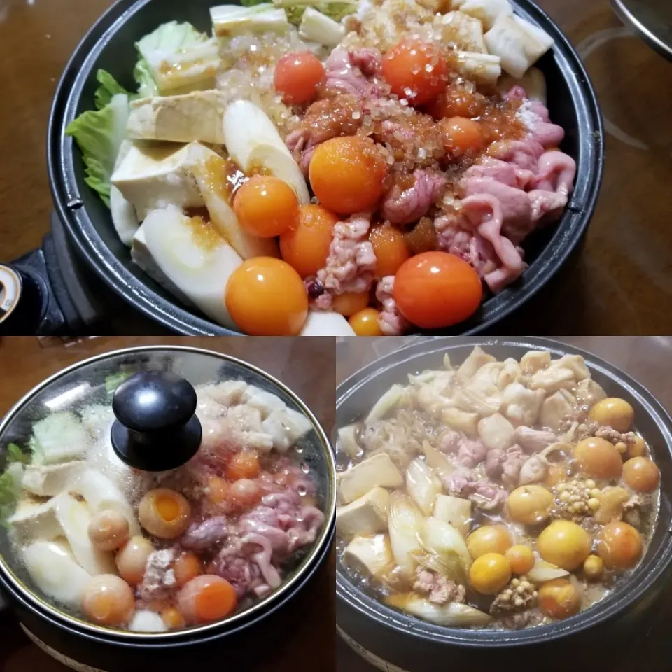 Snapdishの料理写真:お家すき焼き(^_^)v|森のプーさん 🍯(森　耕二)さん