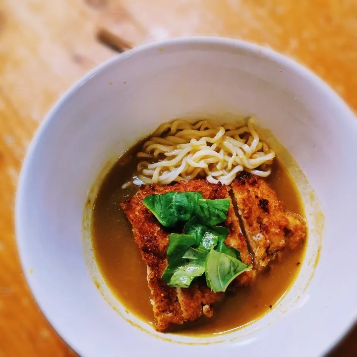 Katsu-style chicken with ramen|Alonsealさん