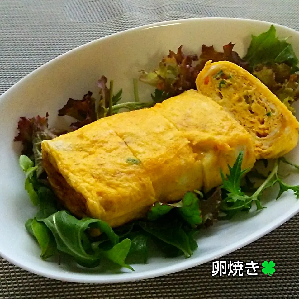 Snapdishの料理写真:卵焼き🍀#これうまつゆひろめ隊|ゆっこさん