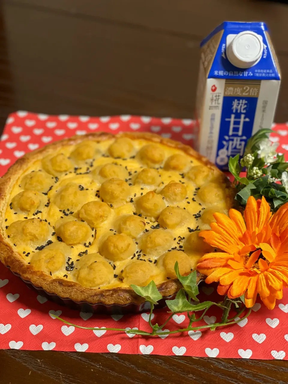 薪clubさんの料理 🍠スイートポテトタルト🍠|TOMOさん