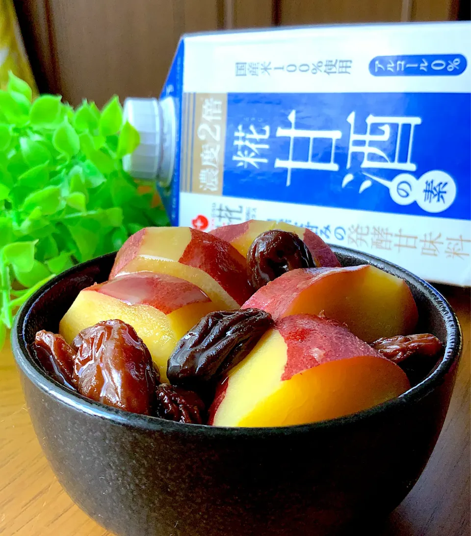 さつまいもの糀甘酒煮|9421beruさん