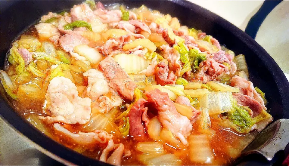 豚バラ肉と白菜のうま煮～♡﻿
#数えきれないほど作ってるレシピ
#白菜あれば必ず作ってるかも(*´艸`*)♡
#いつも豚コマで作ってます♪
#つくおきレシピ#森 望さんレシピ
#冷蔵５日#冷凍保存も出来ます👌|GGGさん