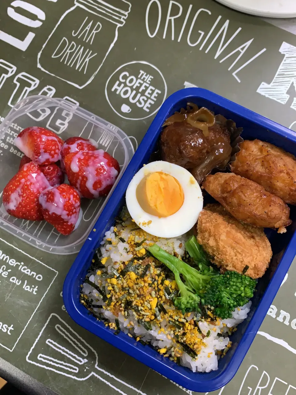 Snapdishの料理写真:今日の息子のお弁当🍱|クローバー🍀さん