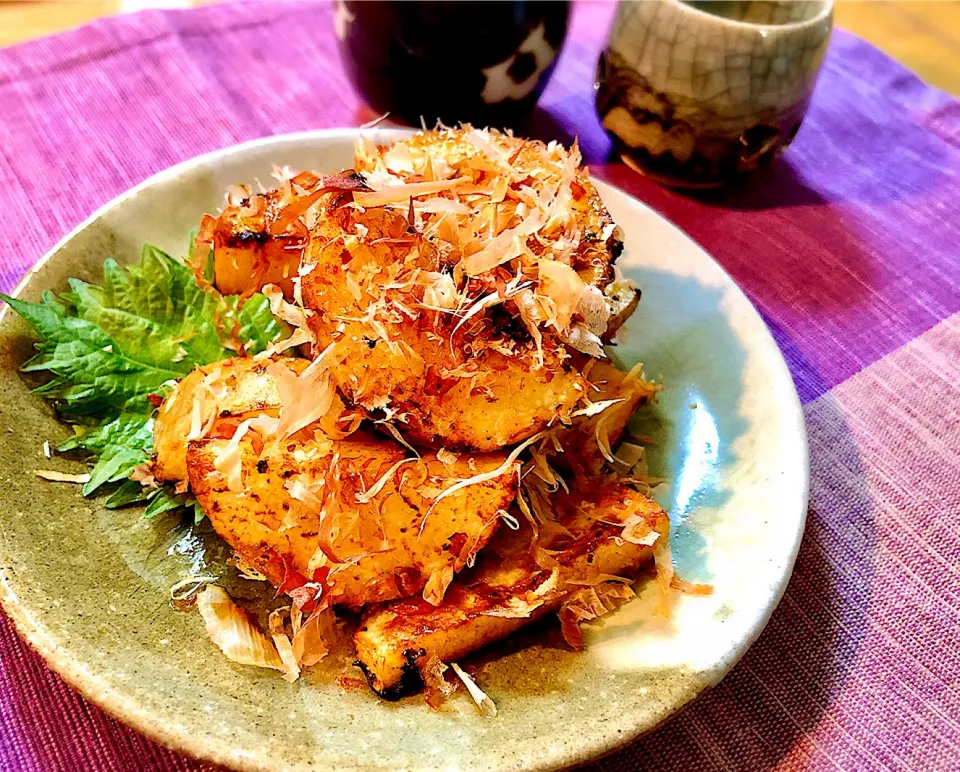 長芋のおかかまみれバター醤油炒め|咲きちゃんさん