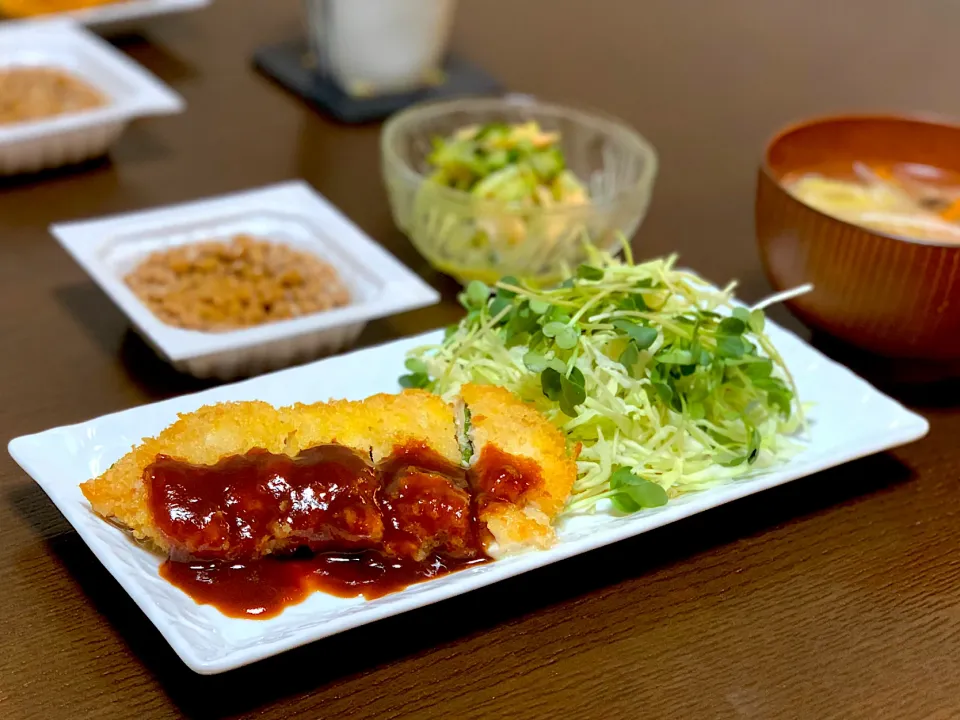 Snapdishの料理写真:🌸 ささみの大葉チーズカツ 🌸|たんちゃんさん