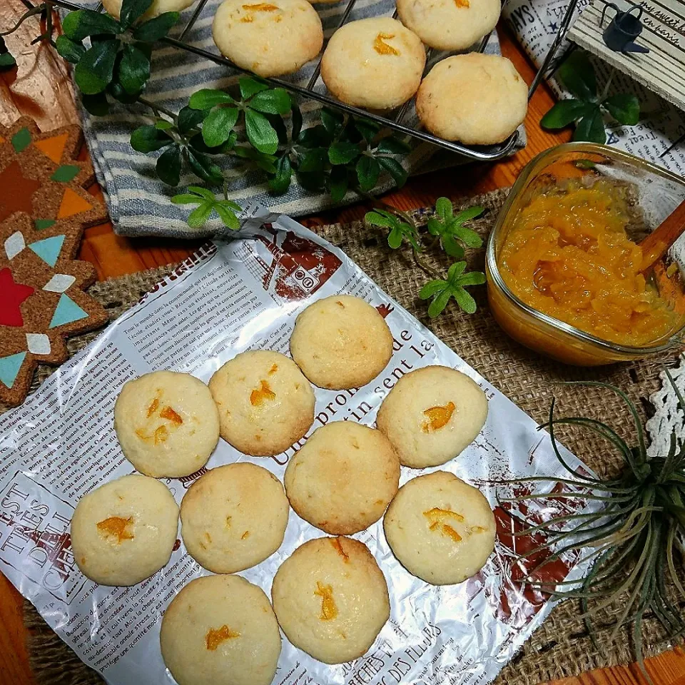 柚子ジャムさくさくクッキー♪🍊|とまと🍅さん