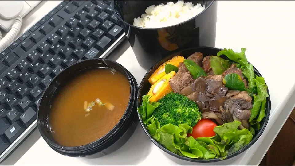 Snapdishの料理写真:お弁当(2020/02/18)|ぱんだますたーさん