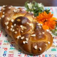 デカデカ🤣高級ホテル食パン生地でツオップ