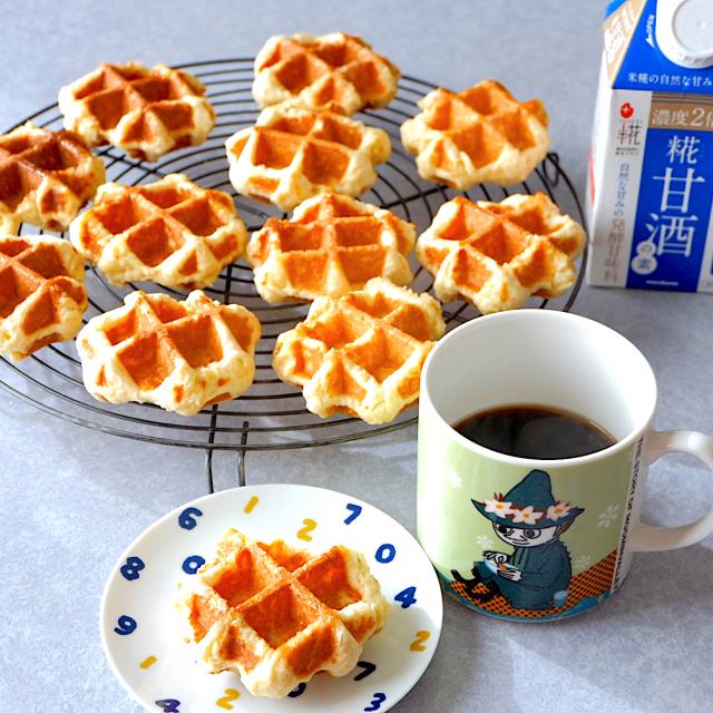 パールシュガー以外はお砂糖使ってないワッフル Orie Ueki Snapdish スナップディッシュ Id Cqefaa