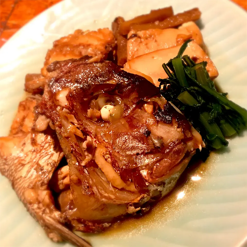 鯛のあら煮|ぱつおさん