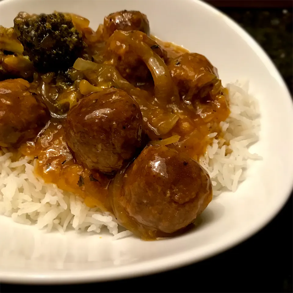 Vegan meatball stew|T.E.Dennisさん