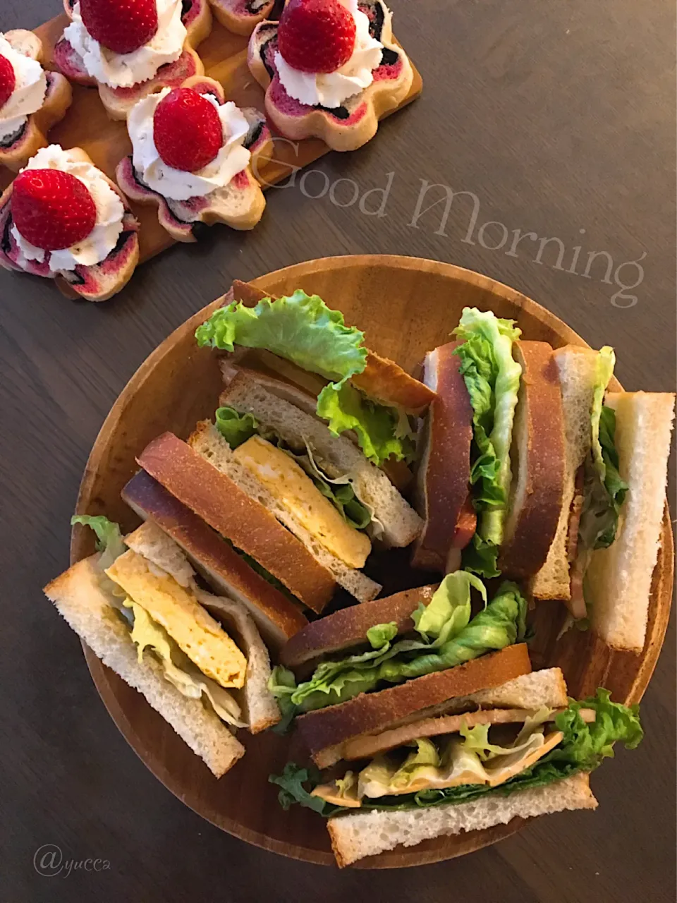 Snapdishの料理写真:朝ごパン🥪|yucca@さん