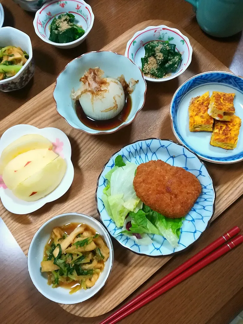 Snapdishの料理写真:Dinner 実家のご飯|tamakiさん