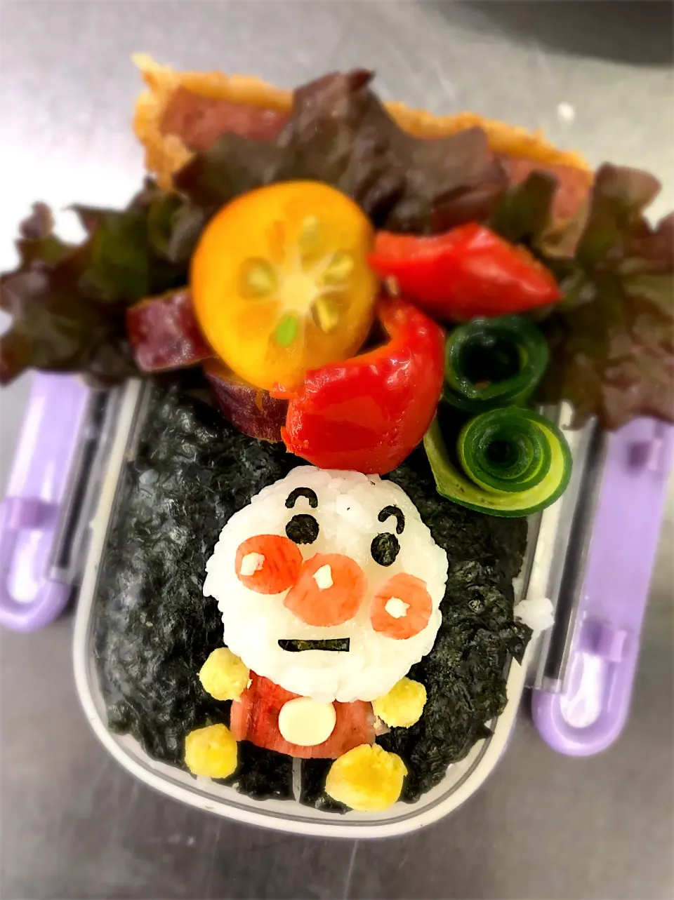 5分で作るアンパンマンキャラ弁　https://youtu.be/33qbwxOL8lI|大島愛子さん