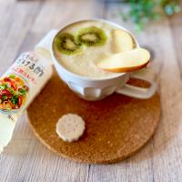 キウィとりんごのヨーグルトスムージー　#ミツカン