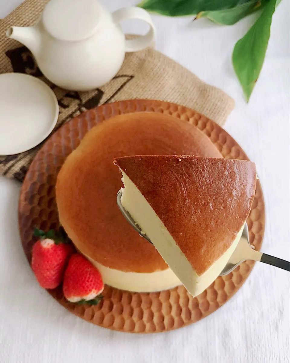 スフレチーズケーキ|ともみ。さん
