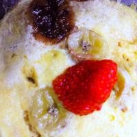 おやつ〜🍓ミルクフラン( ˘ ³˘)♥うま〜ぃ🤩
