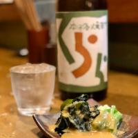 アサツキと春ワカメのからし酢味噌