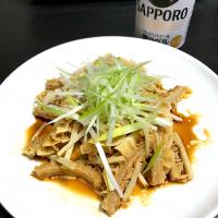 ハチノスの冷製で家呑み🍺