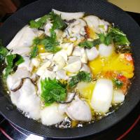 牡蠣のアヒージョ