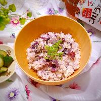 🍠紫芋のご飯🍠