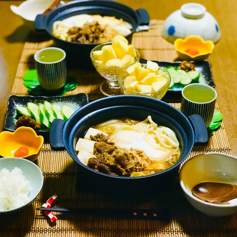 牛すき焼き定食🍲|nailsbayさん