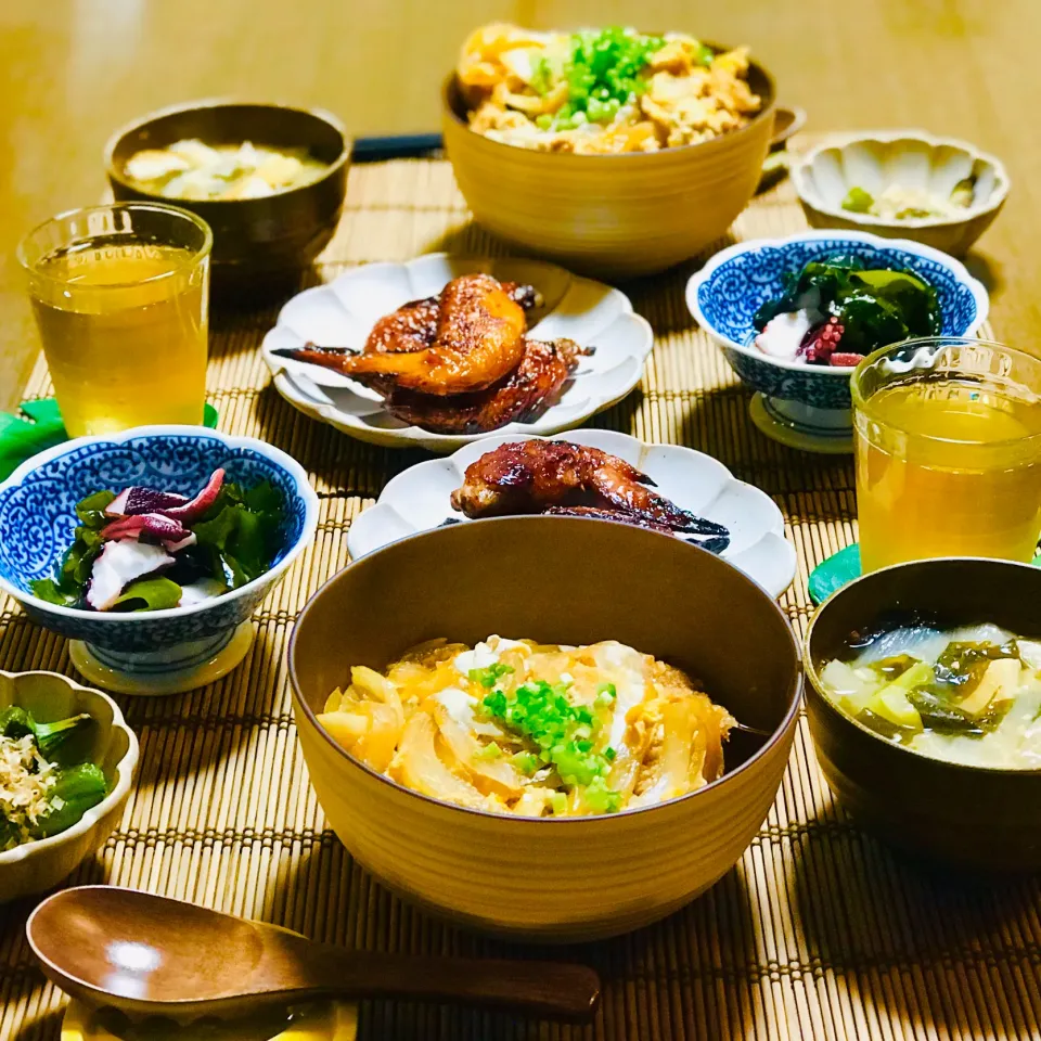 チキンカツ丼定食🥢|nailsbayさん