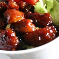 yycafeさんの照り焼きチキン丼 レシピ #楽天レシピ