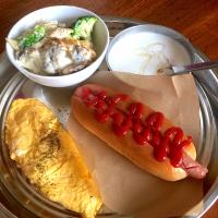 休日ならではのモーニングプレート