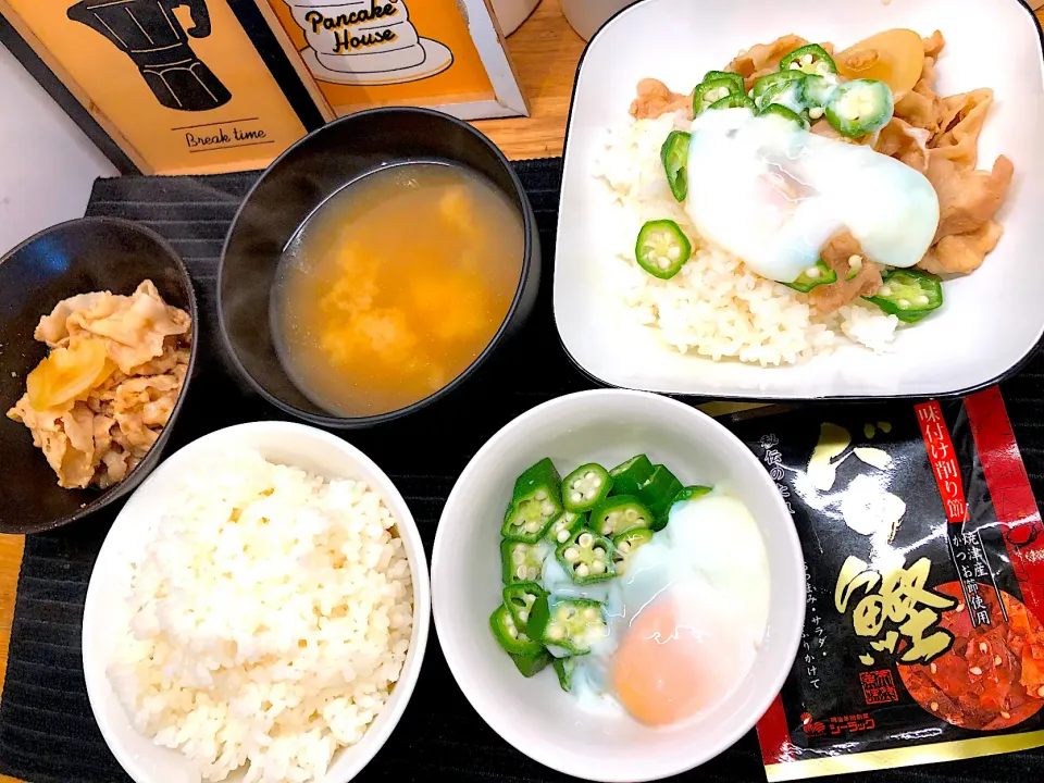 すき家　混ぜのっけ朝飯　再現。！|湊叶ママさん