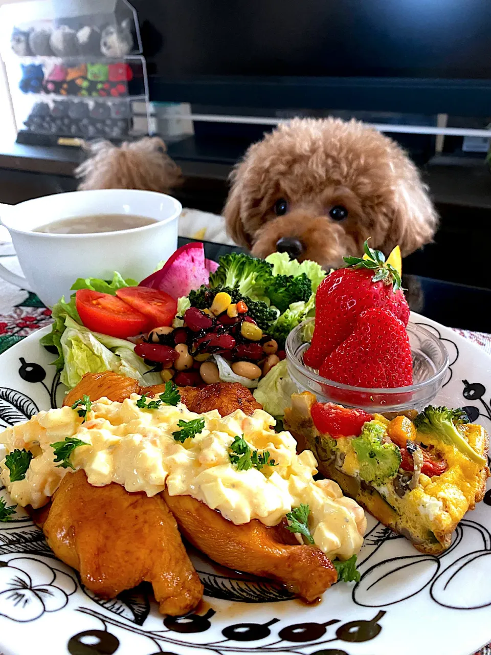 Snapdishの料理写真:鶏胸肉の照り焼き南蛮風🐓|ゆかりさん