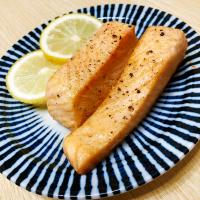 サーモンのレモンバターソース🍋🐟