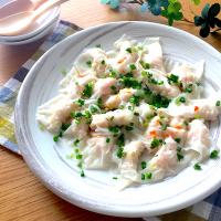 ID: 386642                                                        #プリプリ海老チュルンワンタン 💕