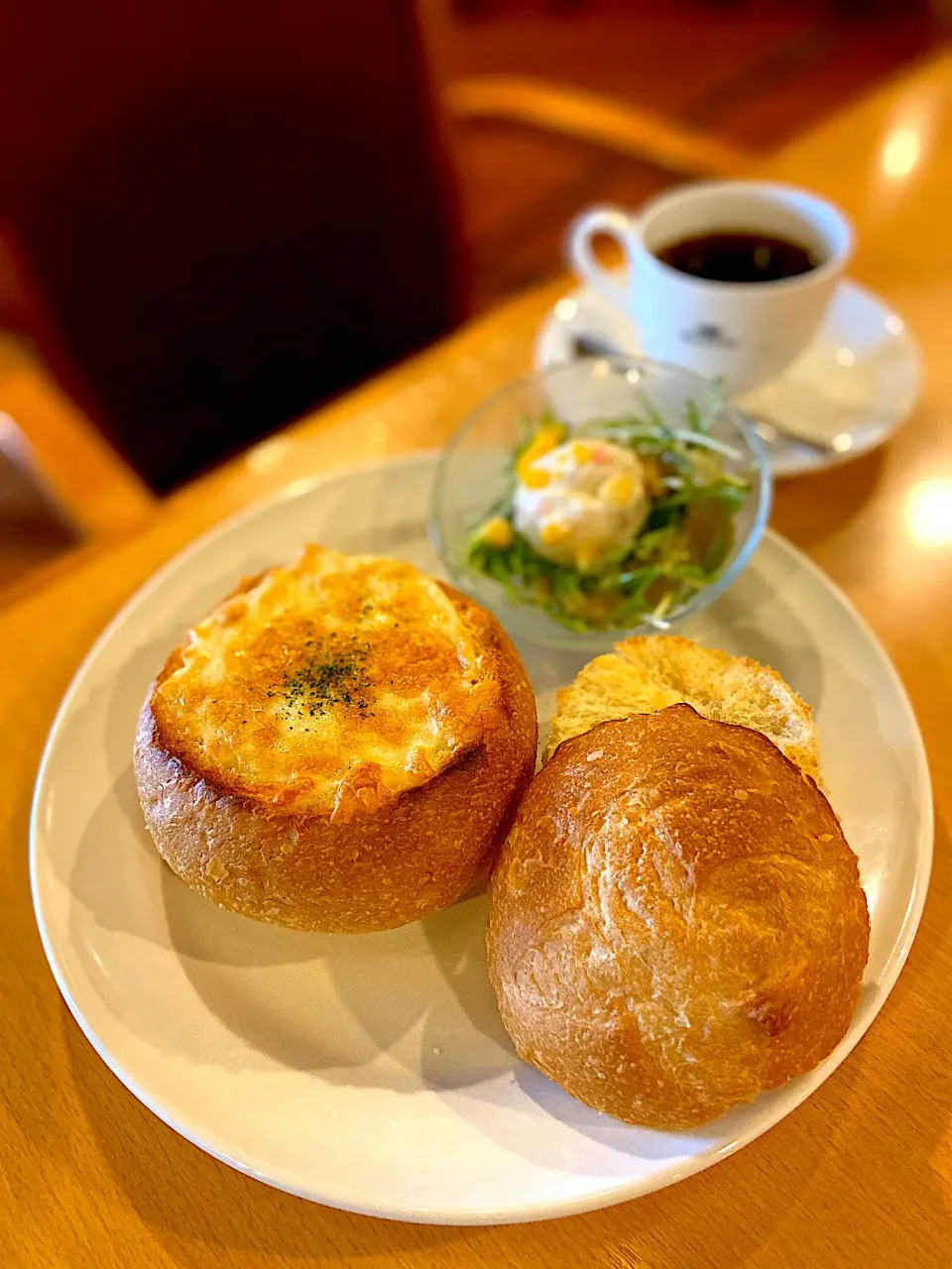 珈琲館　グラタンパン😋😋😋👍|ナナさん